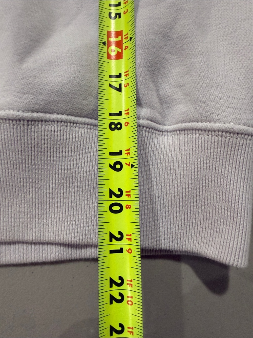 Abercrombie & Fitch French Riviera Lavender Sweatshirt Size Large - Picture 6 of 6